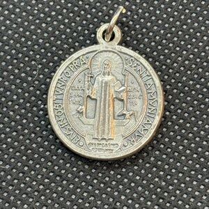 Silver St Benedict Pendant